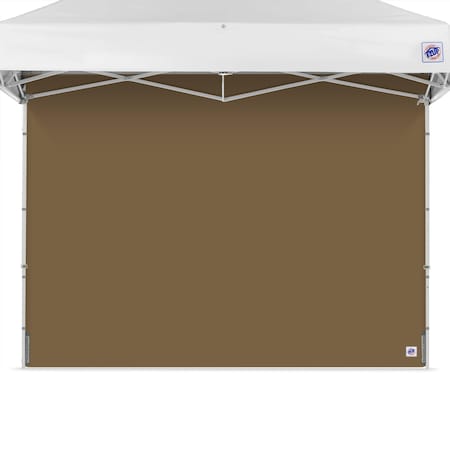 E-Z Up TAA Compliant Sidewall, 8' W x 8' H, Coyote Brown SWP3FXT8CB